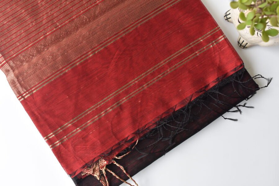 Maheshwari Narmada Border Black - Image 6