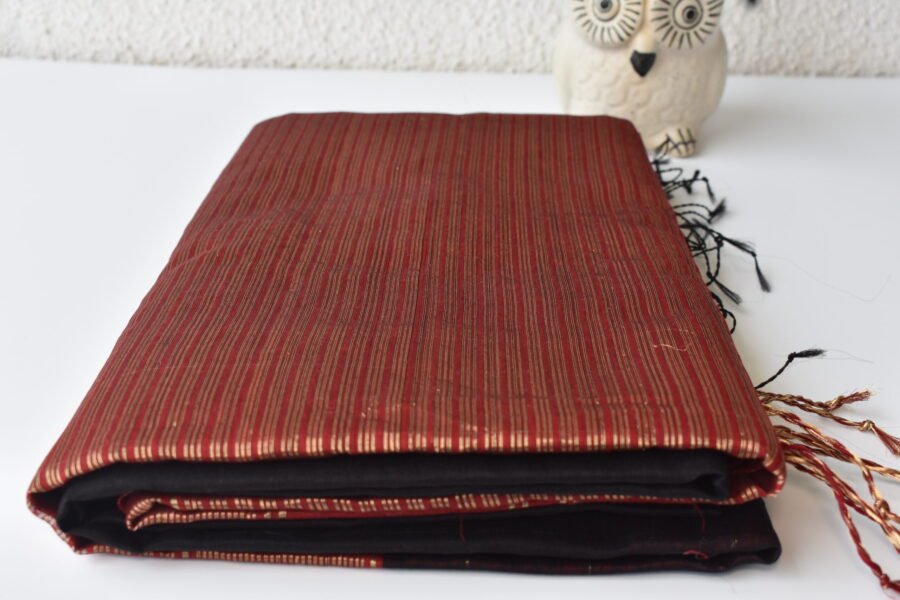 Maheshwari Narmada Border Black - Image 15