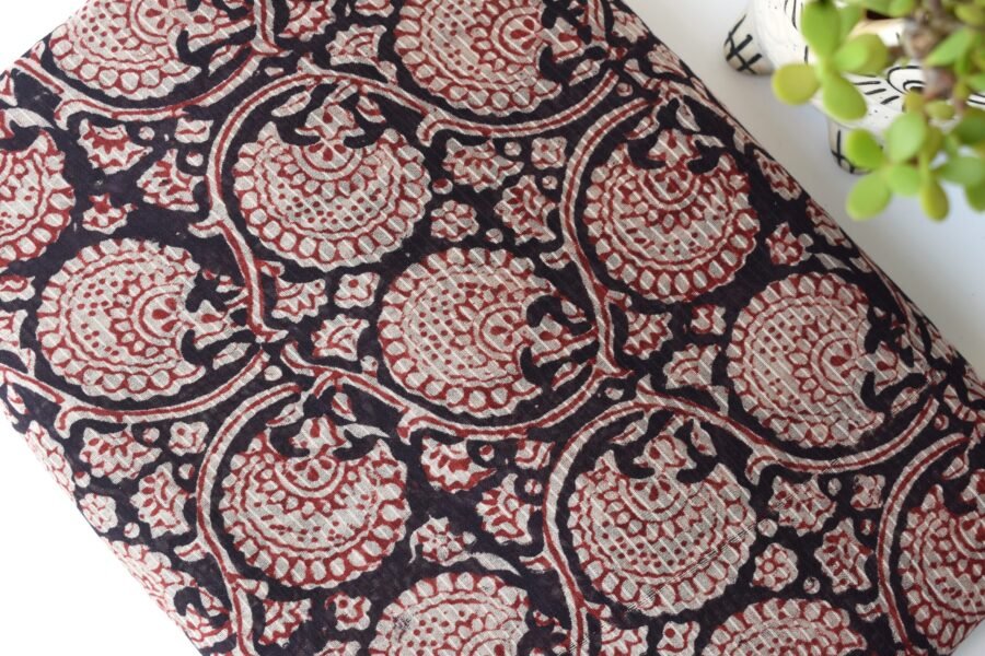 maheshwari-bagh-print-black-saree_4