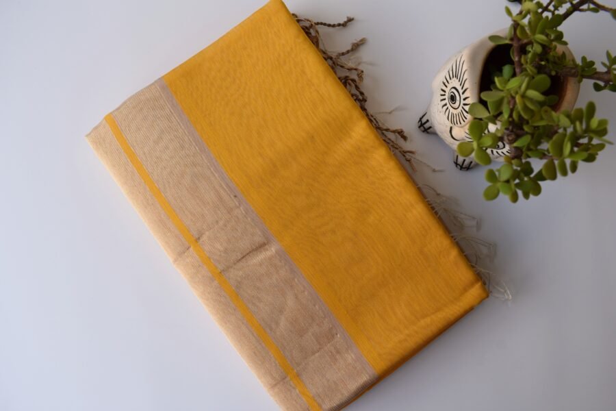 maheshwari-serene-border-yellow-saree