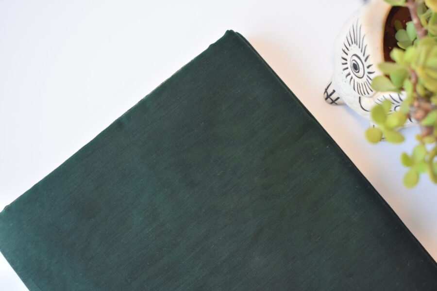 Maheshwari Patti Border Green Saree - Image 13