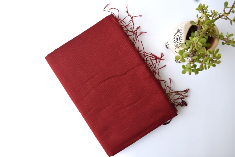 maheshwari-diamond-border-maroon-saree