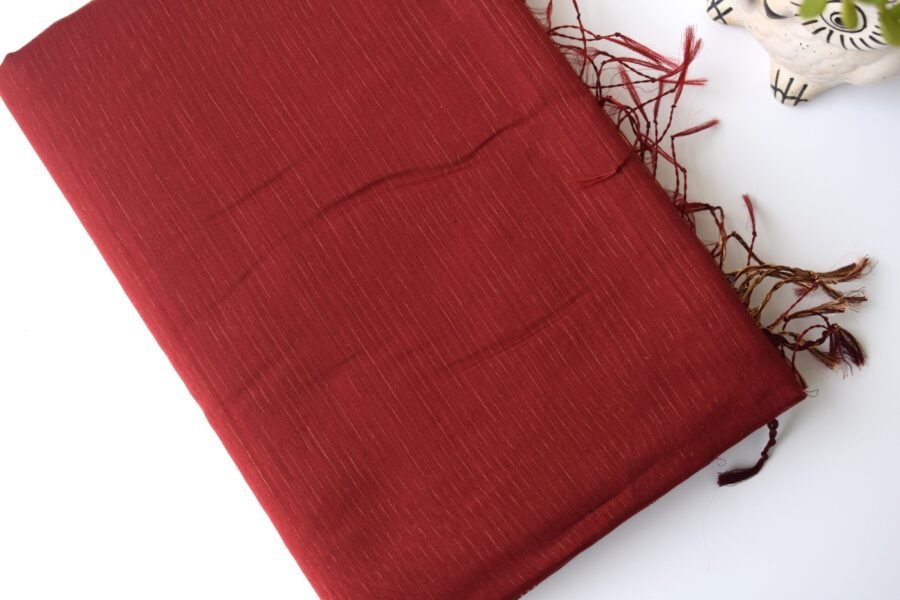 maheshwari-diamond-border-maroon-saree