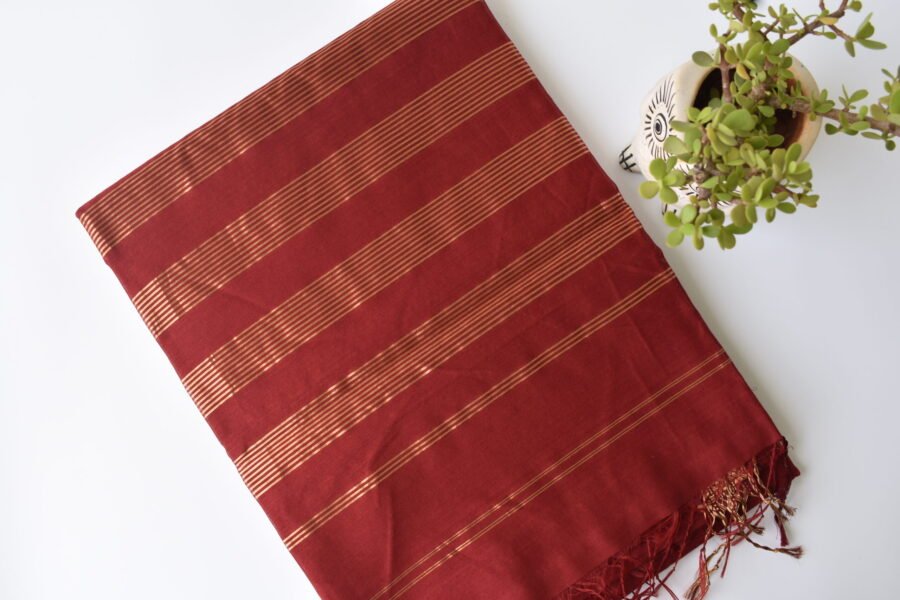 maheshwari-diamond-border-maroon-saree