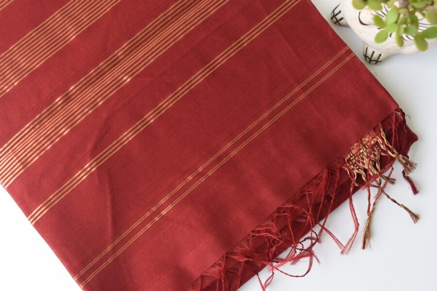 maheshwari-diamond-border-maroon-saree